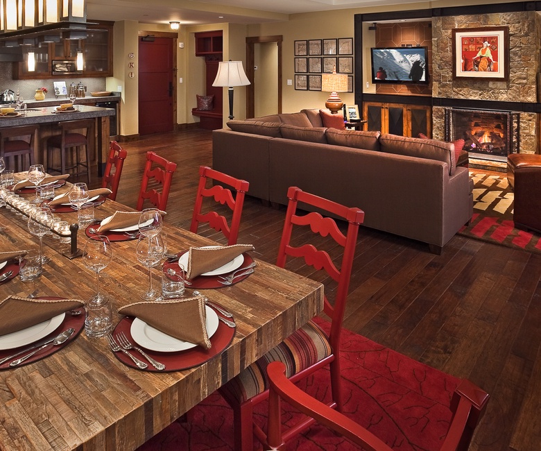 Dining Area, Main Level - With seating for ten