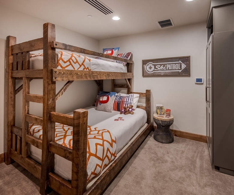 Bedroom 2, Main Level - Twin over queen bunk