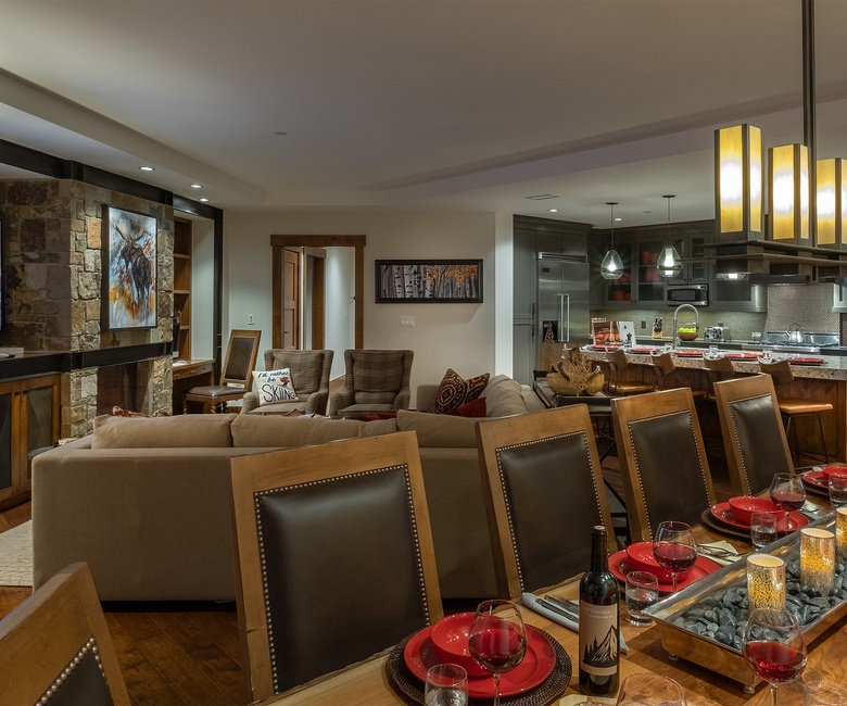 Dining Area, Main Level - Seating for ten