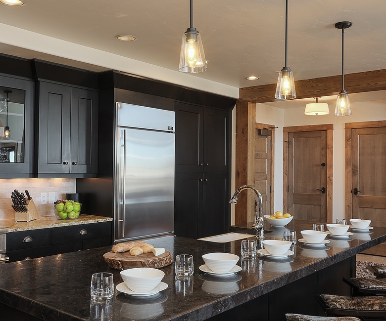 Kitchen, Main Level - Large island with bar seating