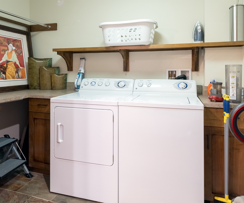 All of our One Steamboat Place residences have their own washer and dryer.