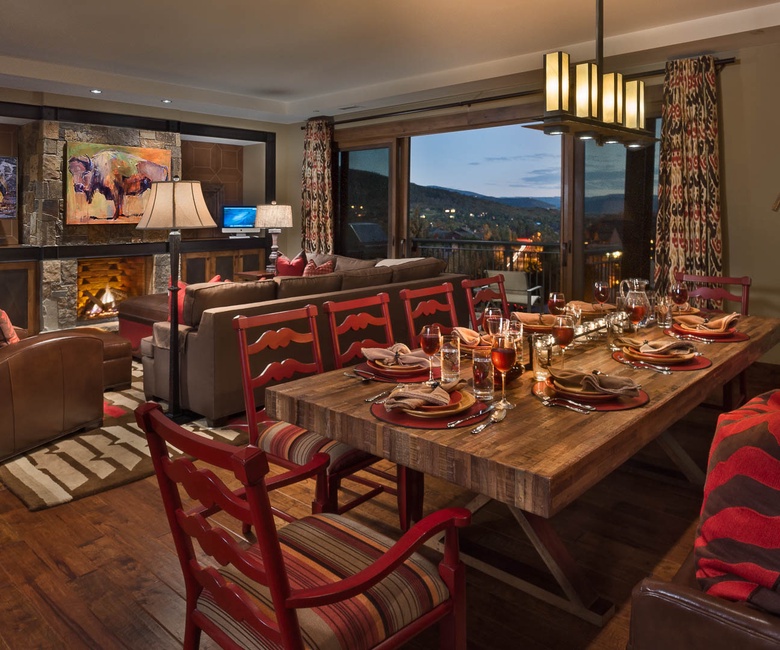 Dining Area, Main Level - With seating for 10