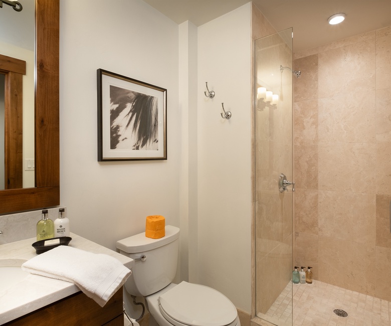 Shared Bathroom, Main Level - Hall bath adjacent to Bedroom 4