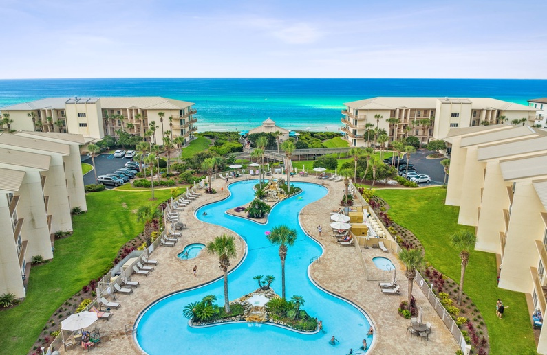 Swim the Day Away in the Lagoon-Style Pool!