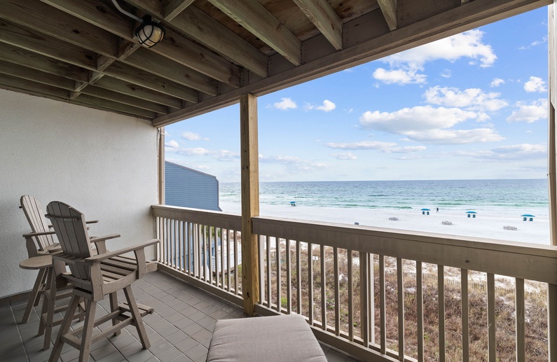 Gulf-Front Balconies on Multiple Levels!