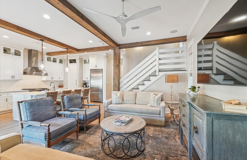 Coastal Decor Throughout!