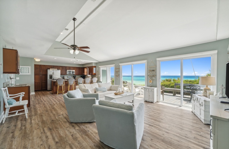 Main Living Area - Gulf View for Days