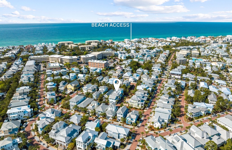 Just Minutes Away from the Private Community Beach Access!