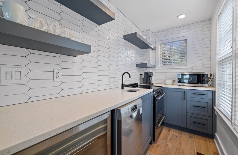 Kitchenette - Featuring Stainless Steel Appliances