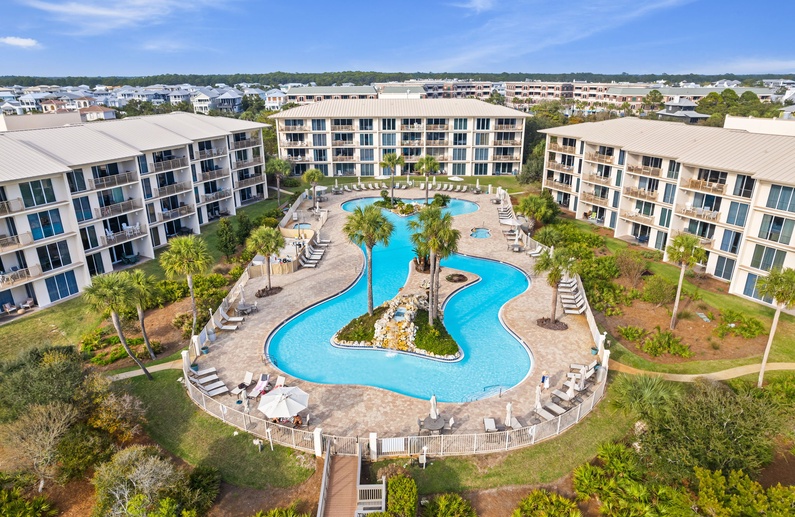 Take a Swim in the Lagoon Style Community Pool!