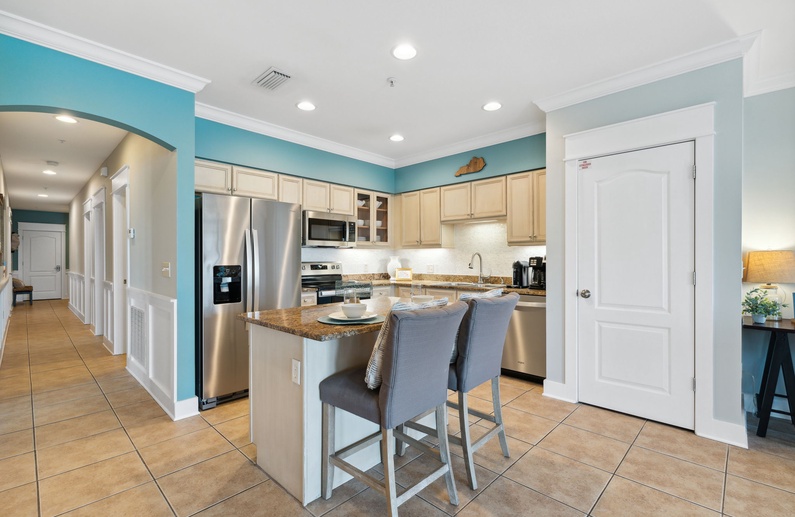 Spacious & Fully Equipped Kitchen