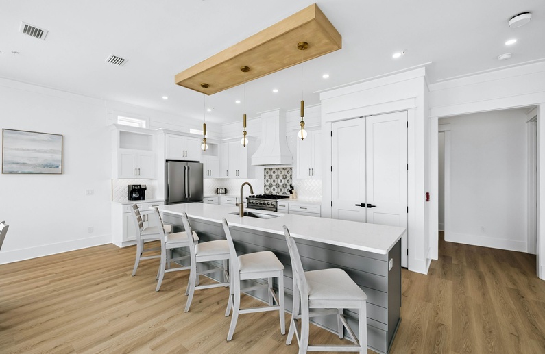Cook Gourmet in the Fully Equipped Chef's Kitchen
