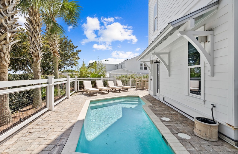 Make a Splash in the Private, Heated Pool!