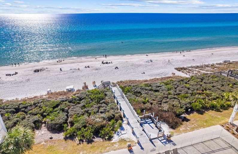 Take a Stroll to the Community Beach Access!