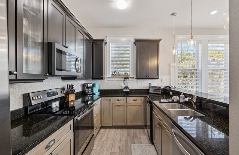 Well Appointed & Fully Equipped Kitchen