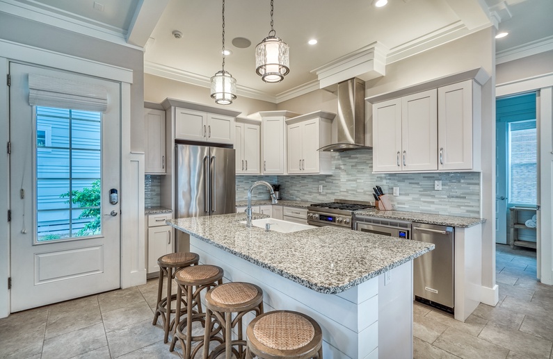 Kitchen - Featuring a Gas Range
