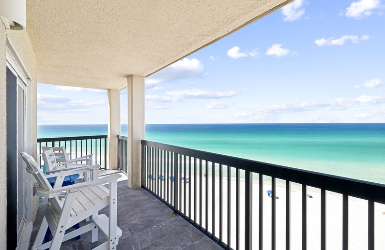 Stunning Corner Unit Offering Panoramic Gulf Views!