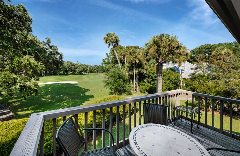 View of Cougar Point Golf Course from Deck