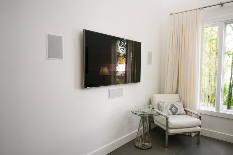 Bright Living Space with Smart TV