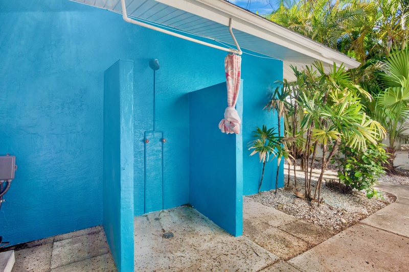 Outdoor shower