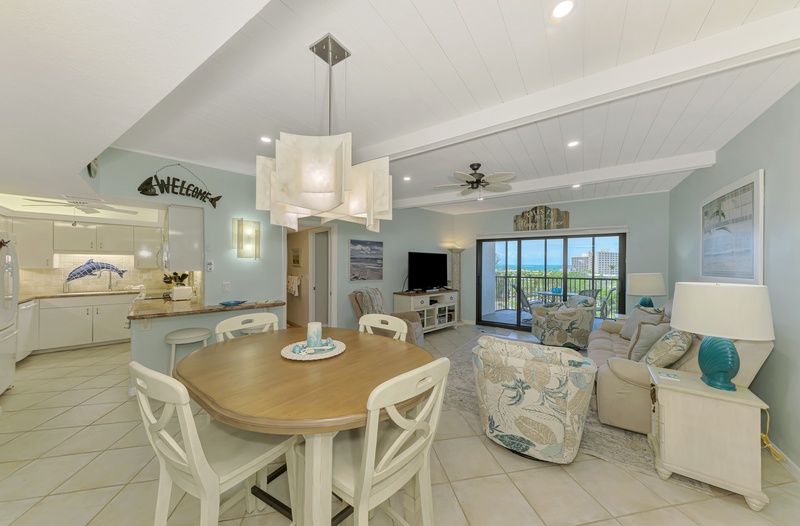 Main dining and living area