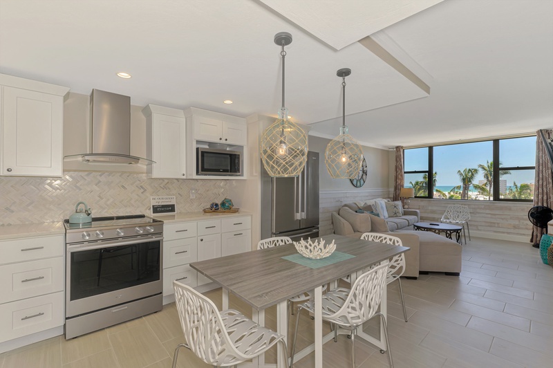 Kitchen and Dining Area