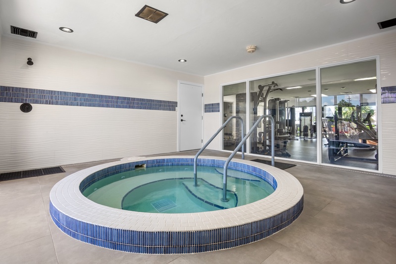 Gulf and Bay Club Fitness Center Hot Tub