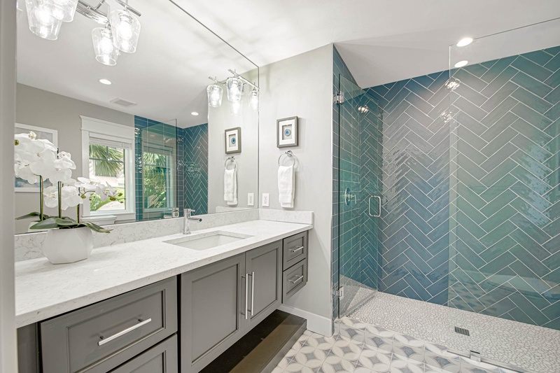 Fourth Bedroom (2nd Floor), Ensuite Bath with Vanity and Walk In Shower