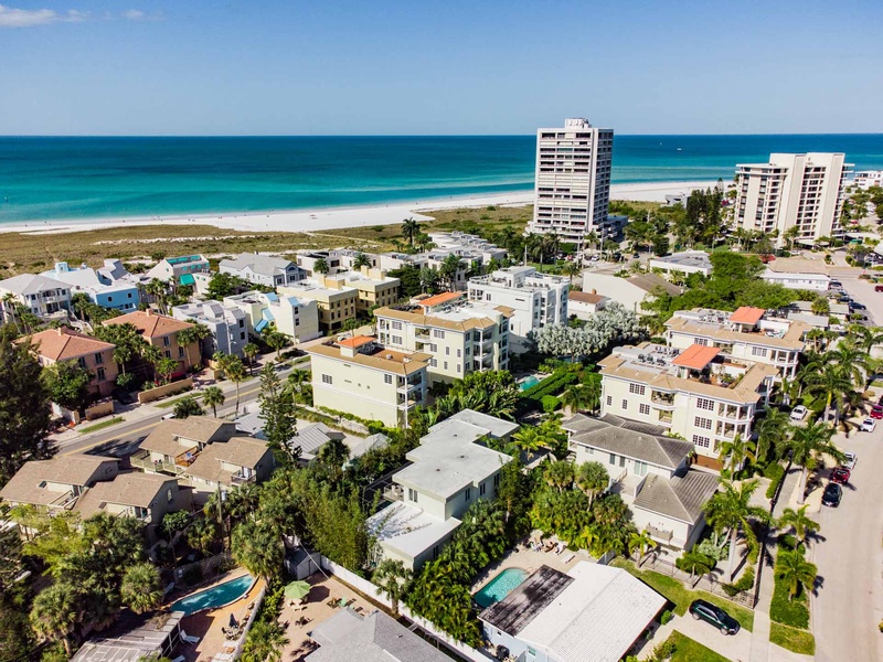 Perfectly positioned for island fun