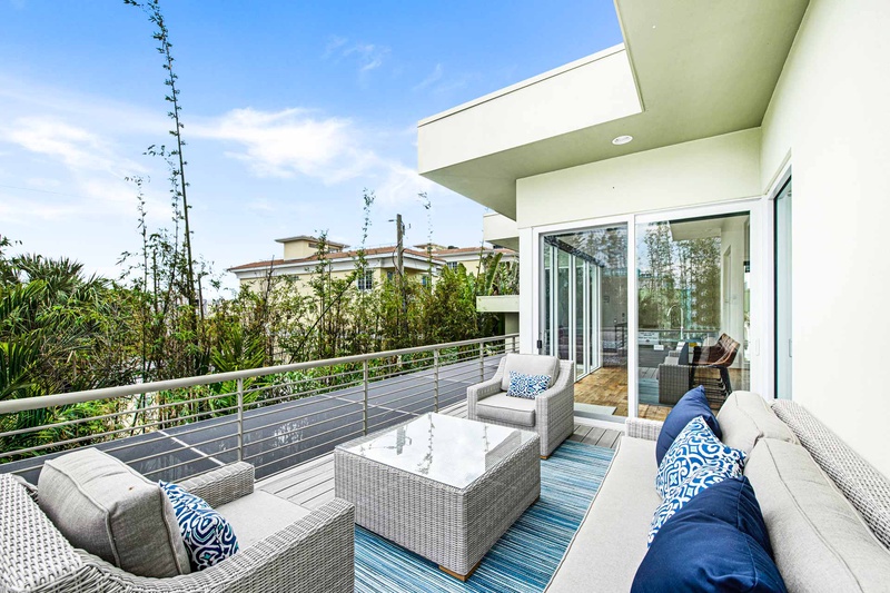 Balcony off Game Room