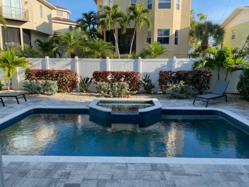 Changing Channels shared pool and spa