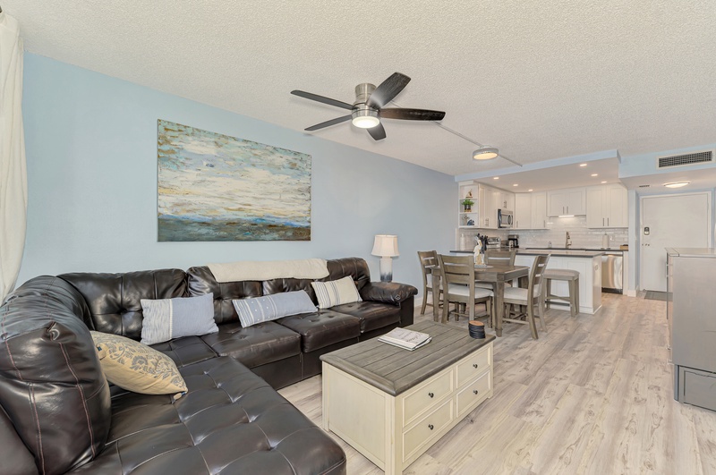 Open Concept Living Area