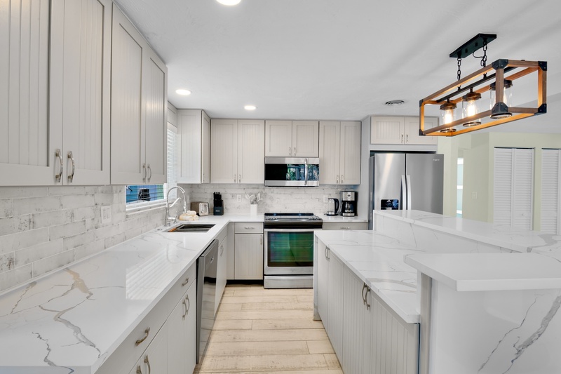 Fully equipped kitchen