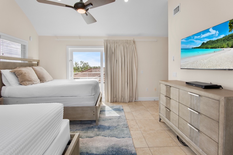 Fourth Bedroom, Two Queens