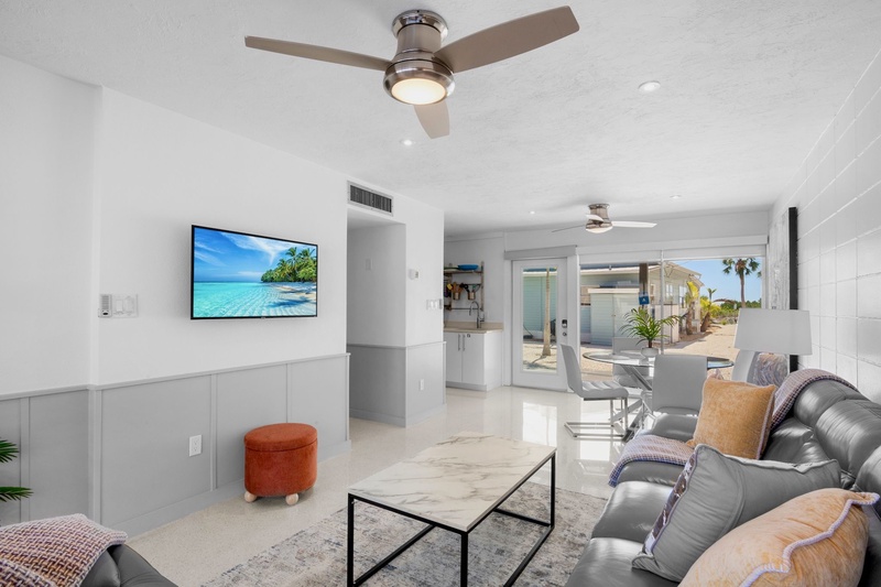 Unit A, Open Living Area