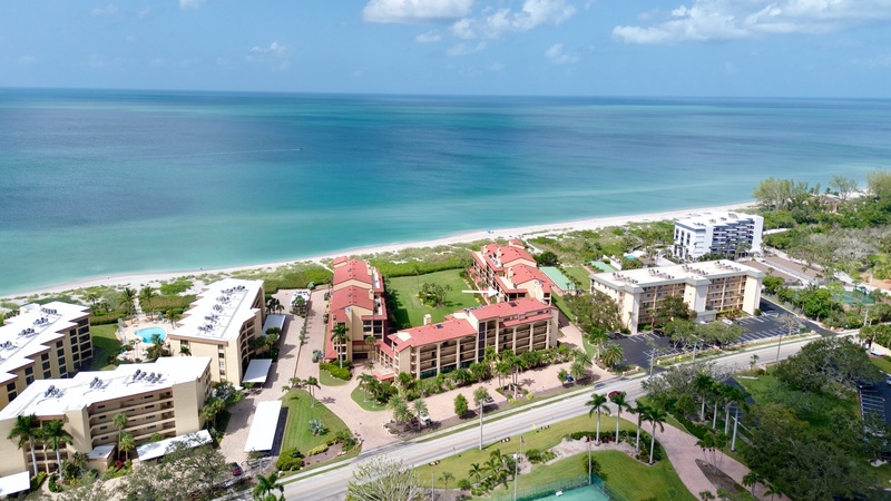 Aerial View to Beach
