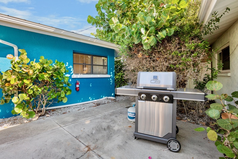 Shared Patio with Grill