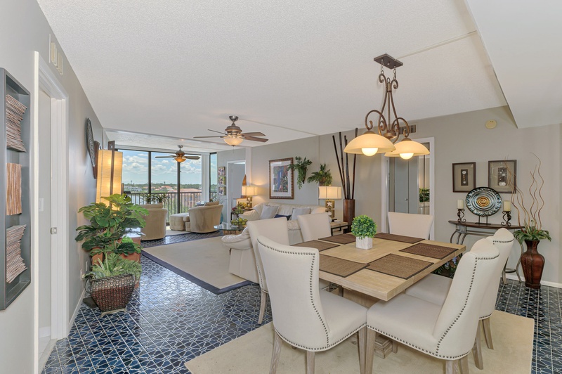 Open concept living space