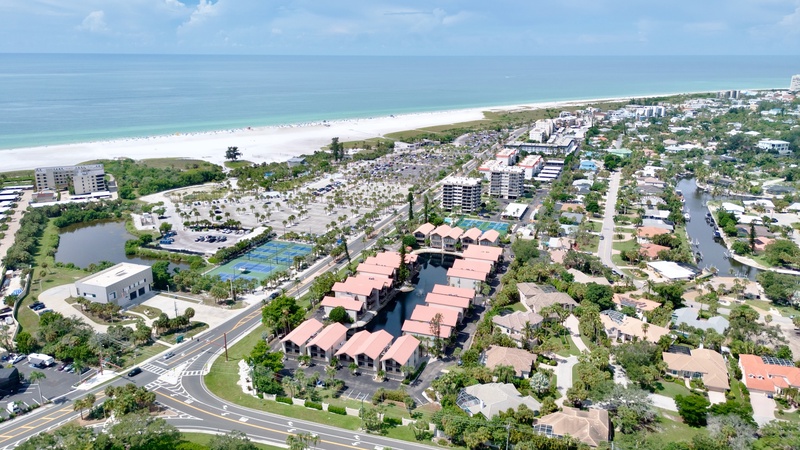 Our House at the Beach Aerial