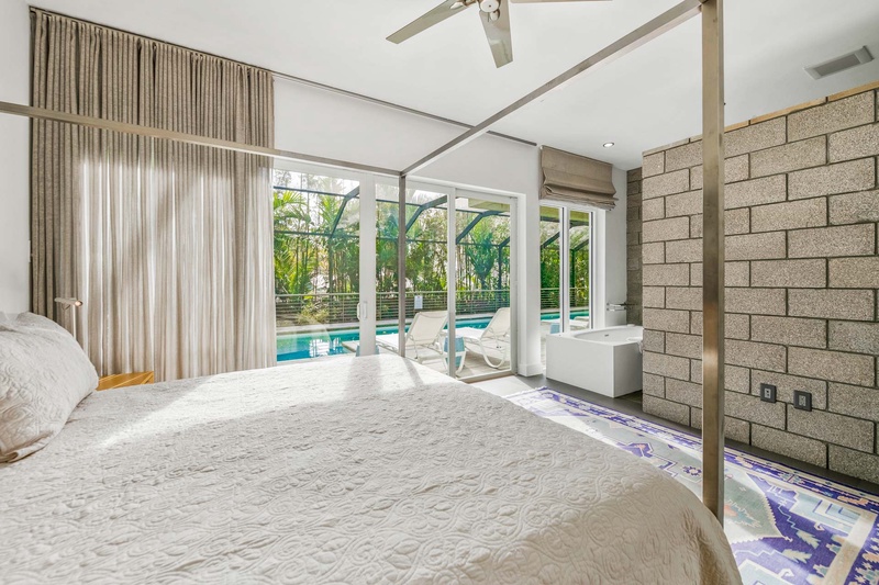 Master Bedroom - Pool View