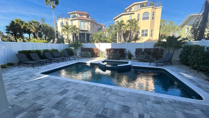 Changing Channels shared pool and spa