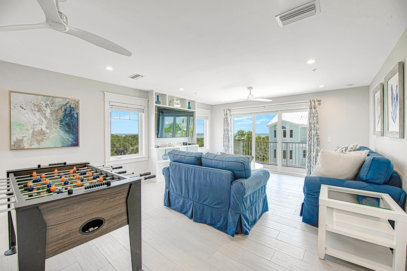 Game Room (3rd Level), 2nd Living Room with Balcony