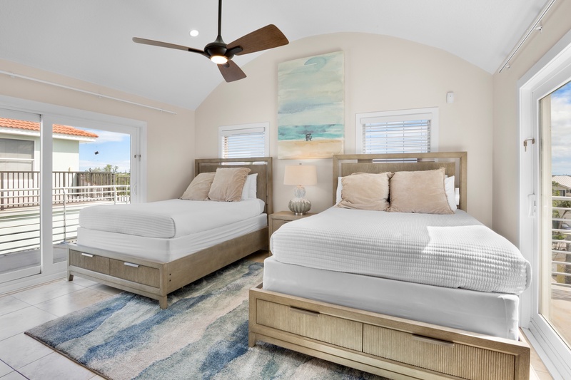 Fourth Bedroom, Two Queens