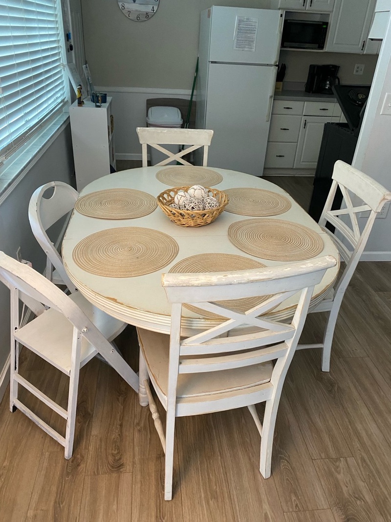 Dining by the Window in Living Room