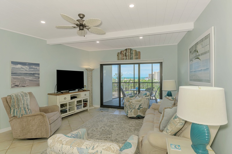 Living area with natural light