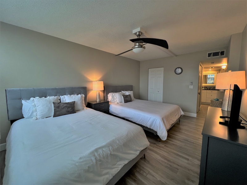 Second Bedroom, Two Queen beds