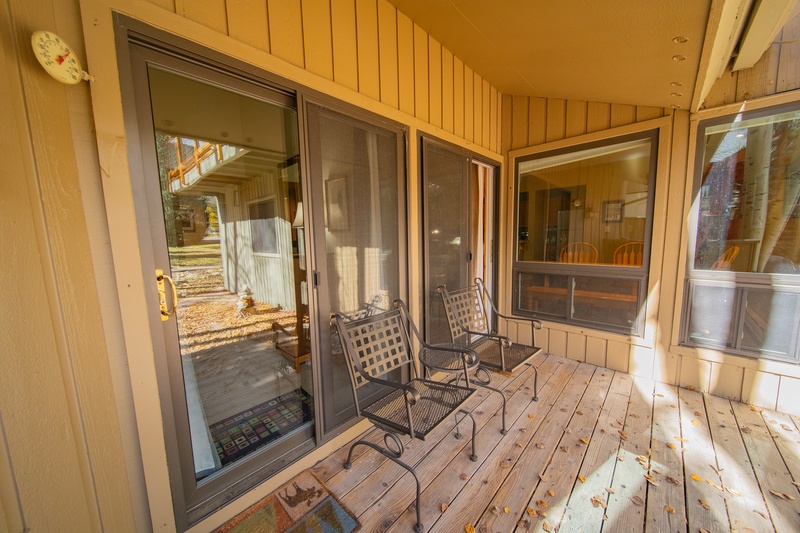 Private patio
