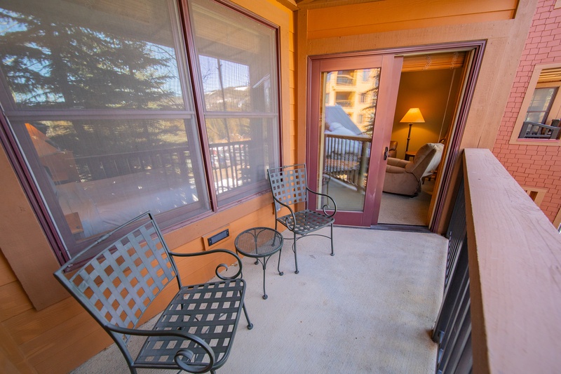Private balcony