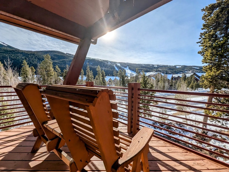 Private balcony - Unobstructed ski hill view! #winter