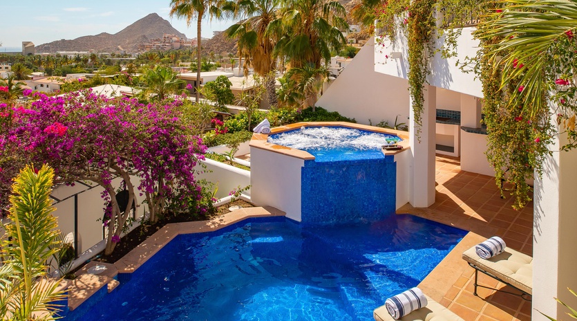 Pool and Jacuzzi